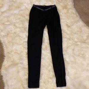 EUC Icebreaker Bodyfit 200 Merino Wool Leggings Black M